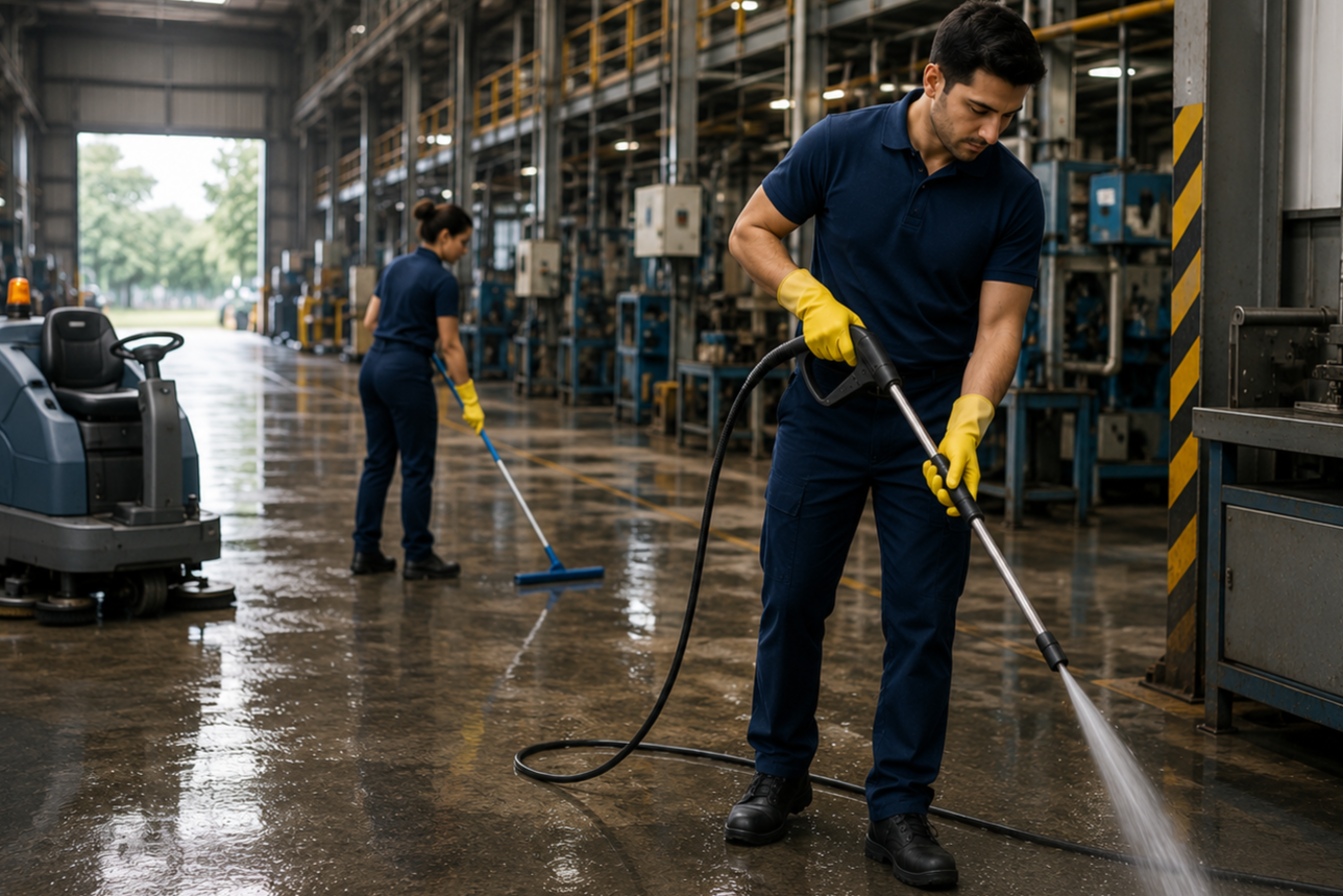 Building & Industrial Cleaning — job 1